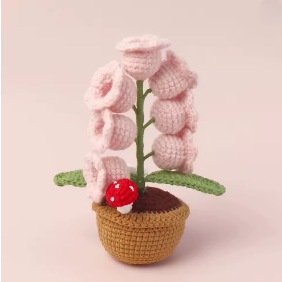Fiori di Crochet Artigianali con Luce