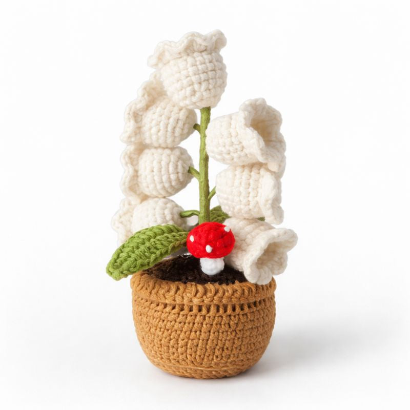 Fiori di Crochet Artigianali con Luce