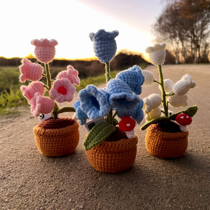 Fiori di Crochet Artigianali con Luce